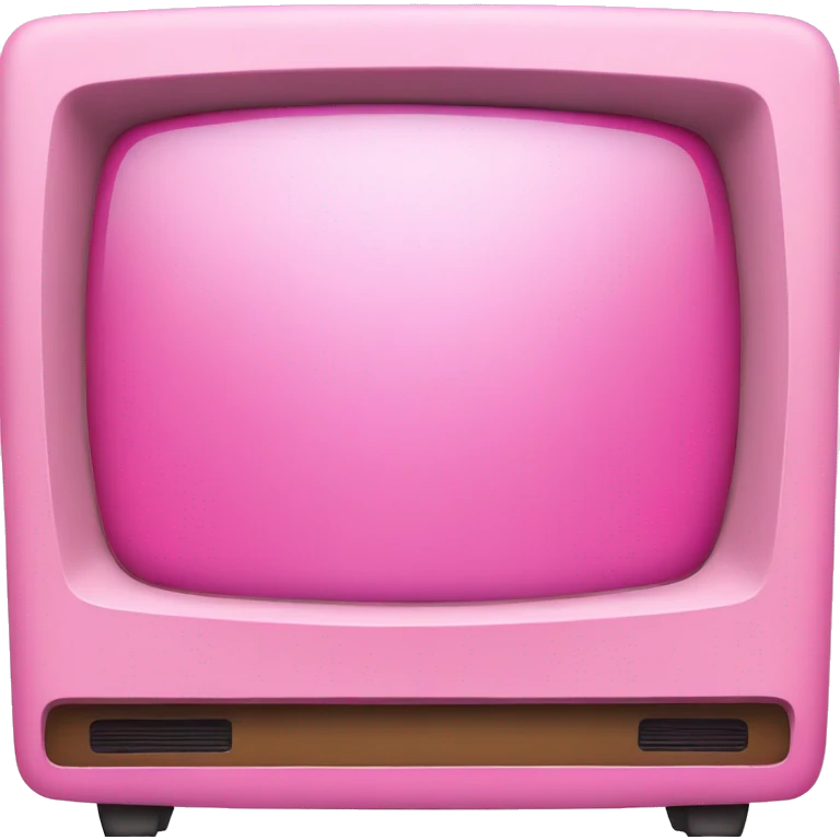 Pink TV emoji