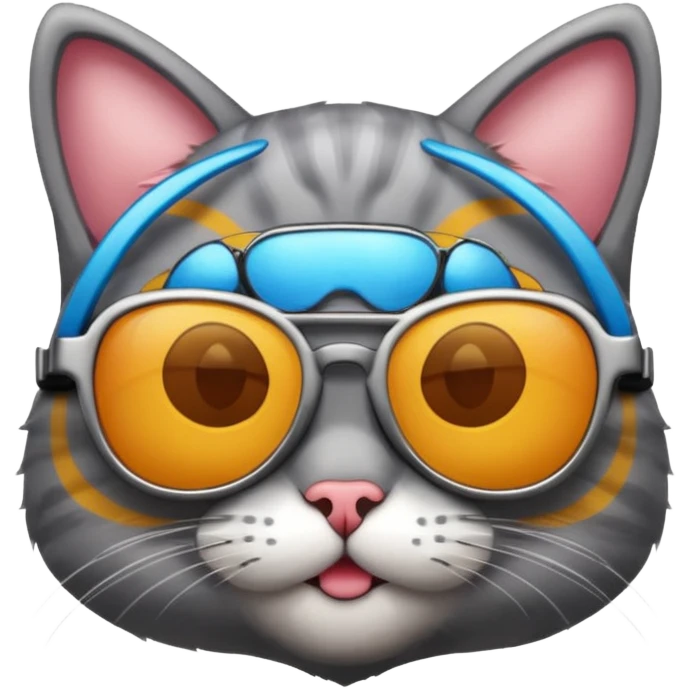 Cat wearing sunglasses emoji