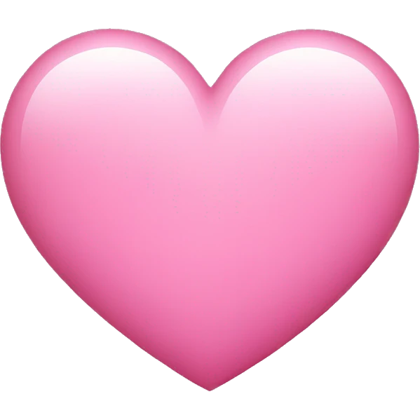 pink heart emoji