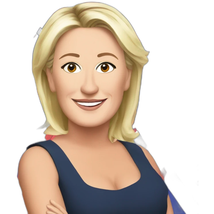 Marine le pen emoji