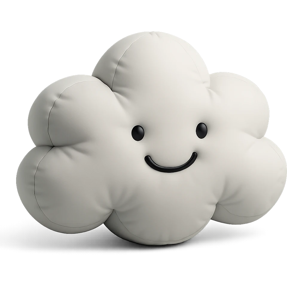 happy cloud emoji
