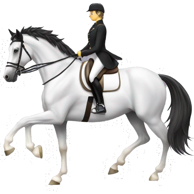 Dressage horse  emoji