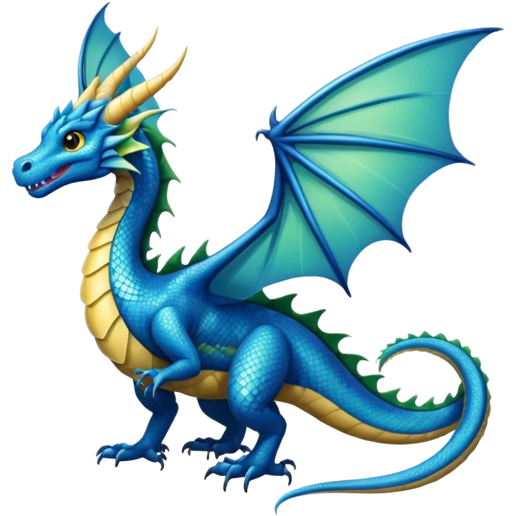 Mariposa con dragón emoji