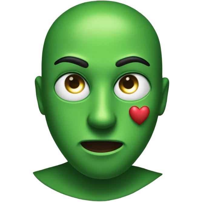 The movie “the mask” heart eyes scene  emoji