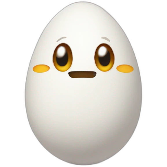 egg with pants emoji