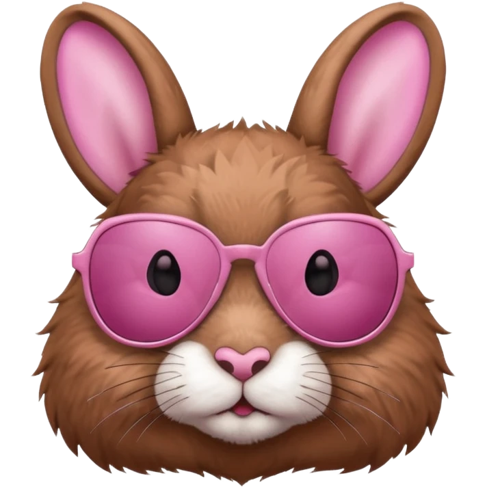 sunglasses rabbit  emoji