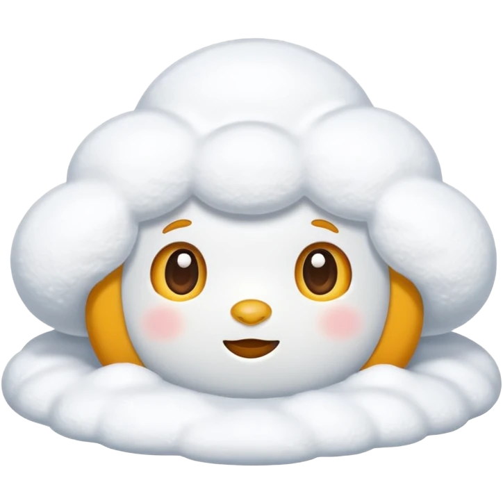 soft snow  emoji