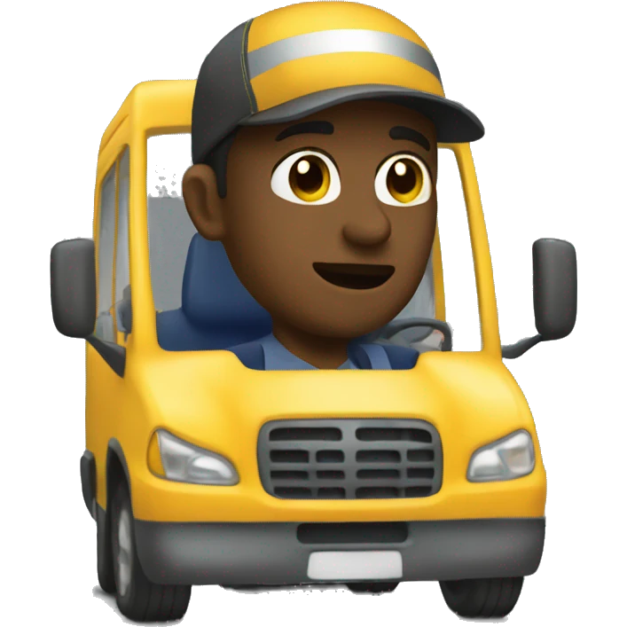 Driver in transit emoji