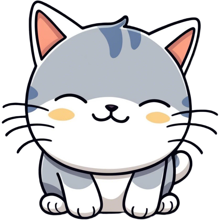 Cat crying emoji