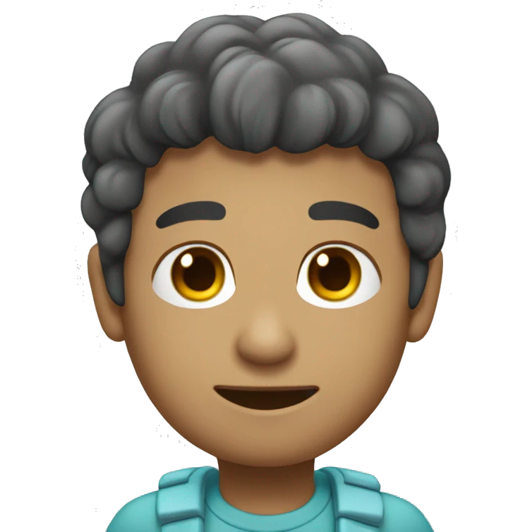 Um coração em formato de gelo emoji