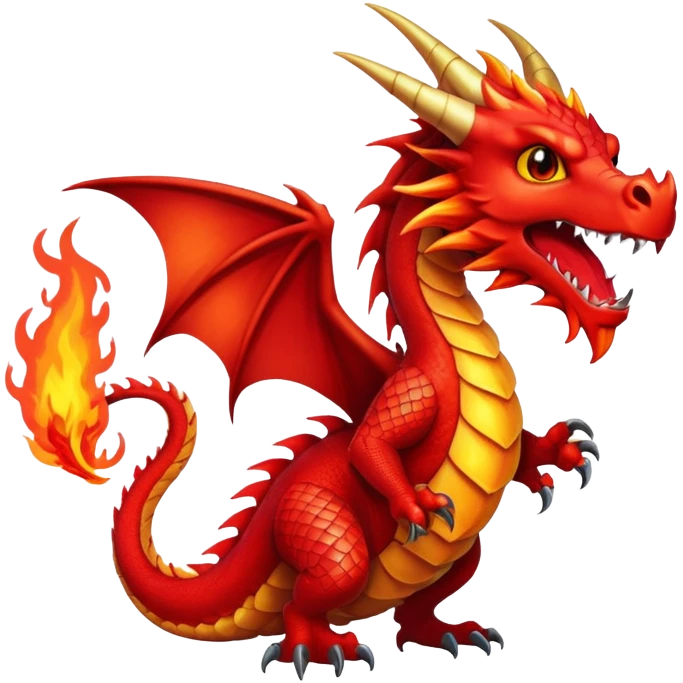 Red dragon emoji