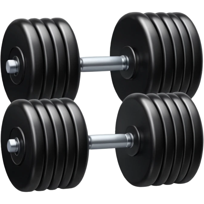 dumebell It should look like an apple emoji The same style and be black  emoji