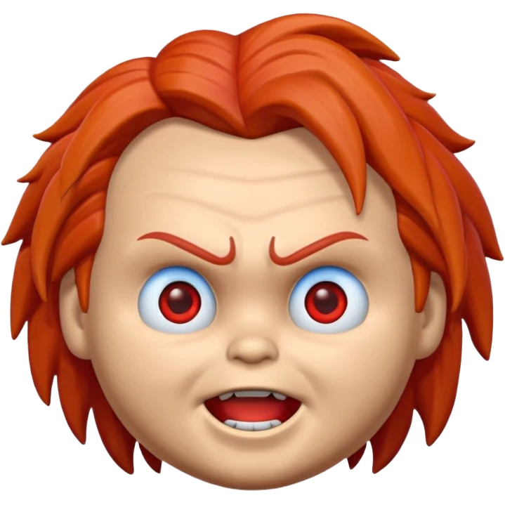 Un emojin de chuky emoji