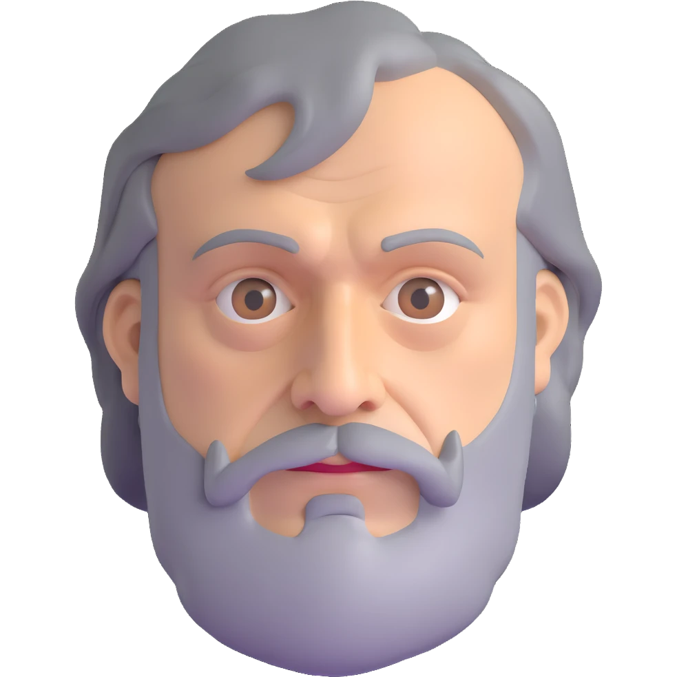 headshot of Slavoj Žižek emoji