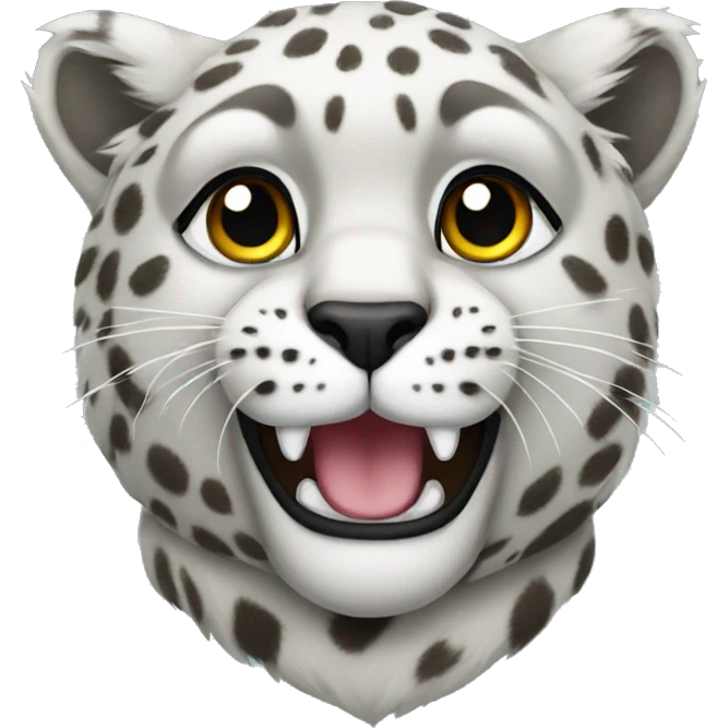 Snow Leopard  emoji