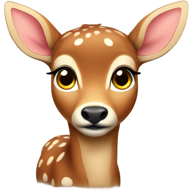 Fawn deer  emoji