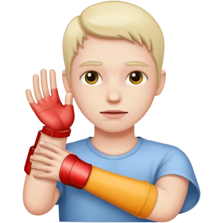 Cut wrist emoji