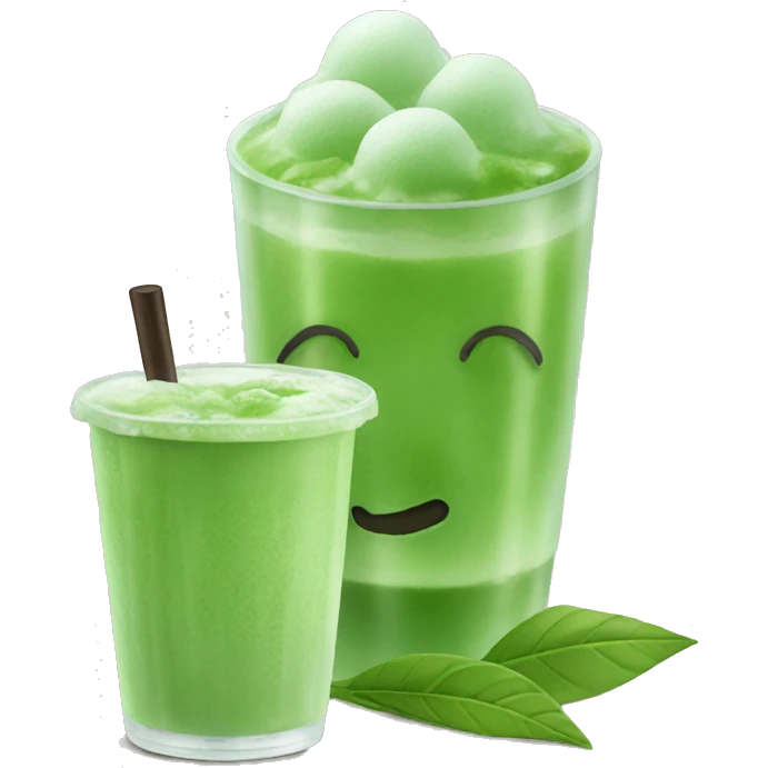 ice matcha emoji