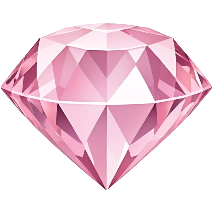 pastel pink diamond emoji