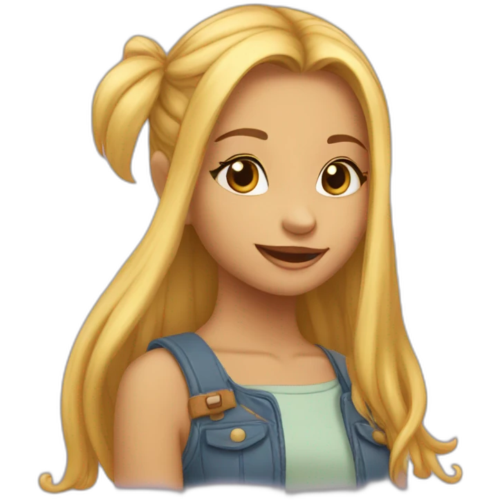 Winnie en fille  emoji
