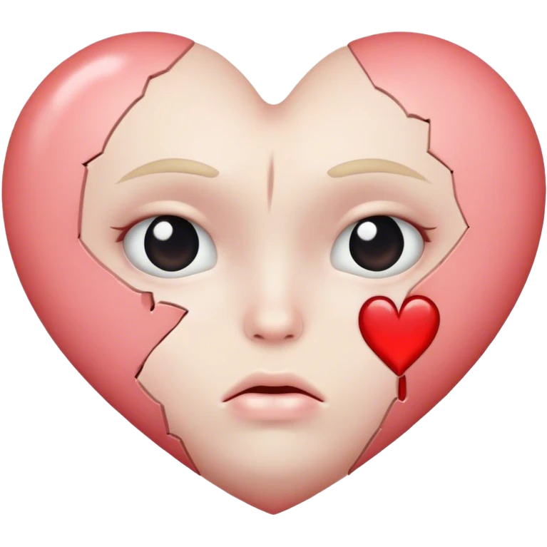 Broken heart emoji