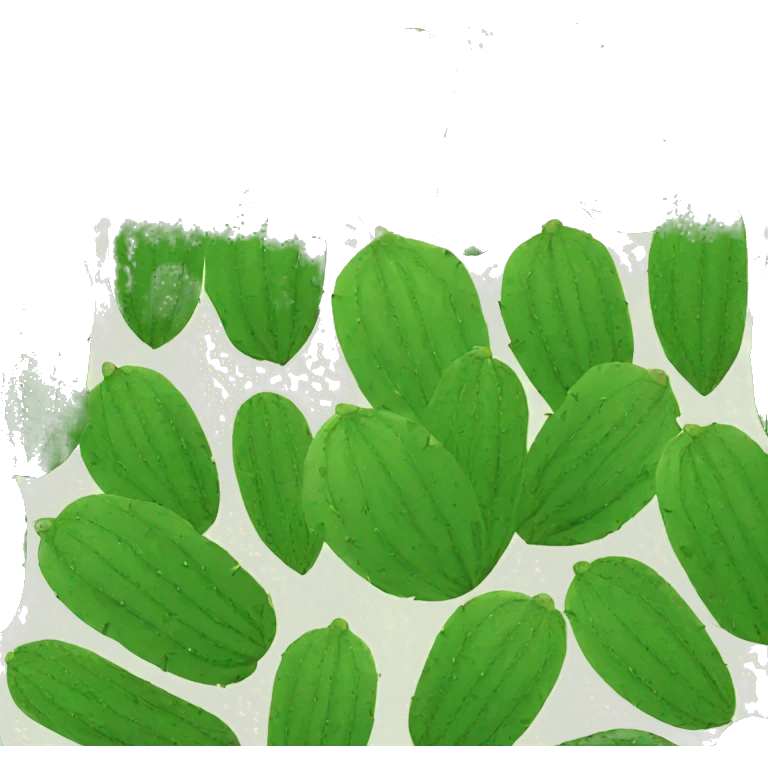 round Nopal emoji
