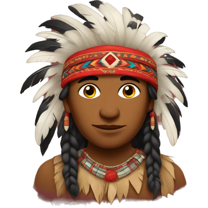 L'indien rouge emoji