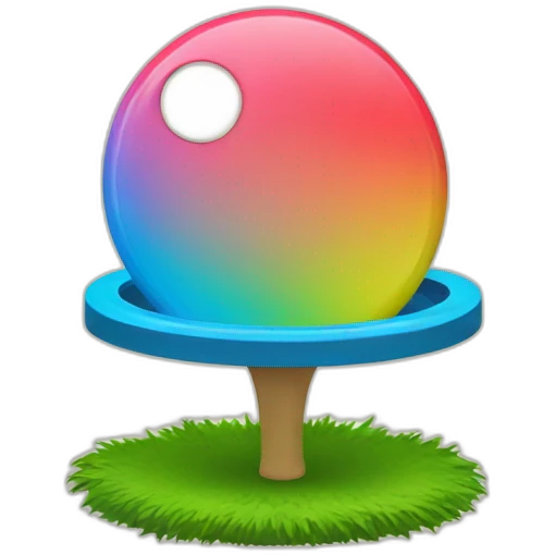 Disc golf emoji
