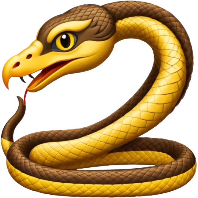 Una águila con una serpiente  emoji