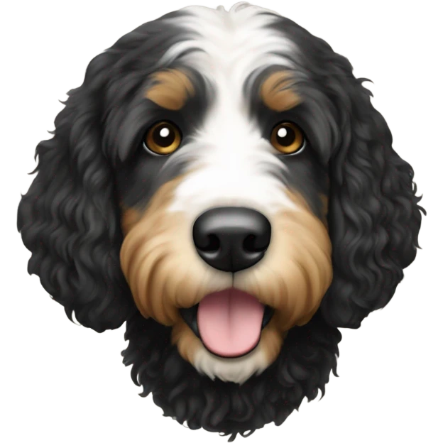 Bernedoodle purdue university emoji