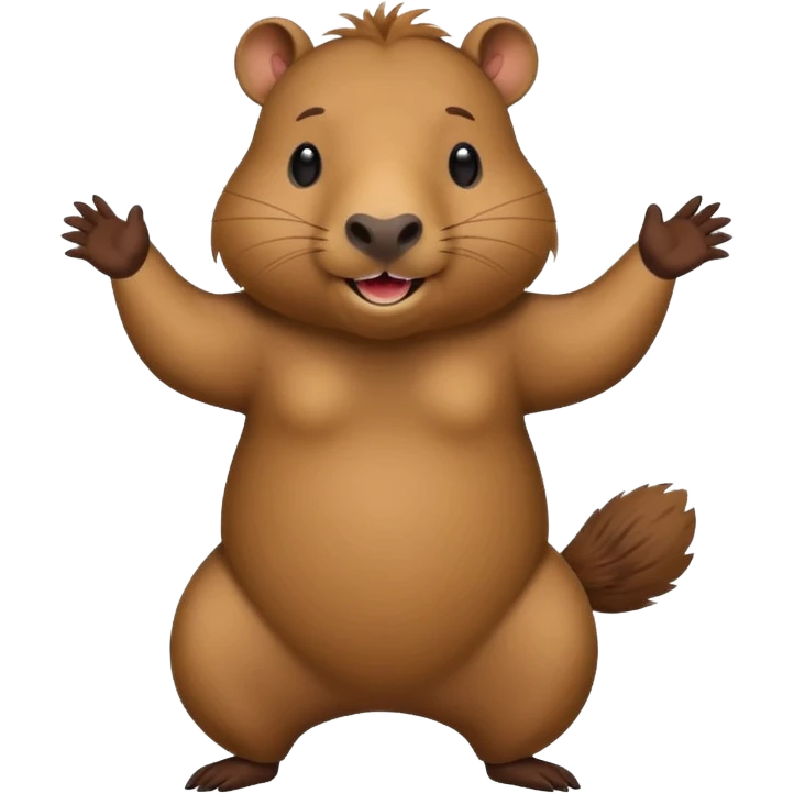 capybara is dancing emoji