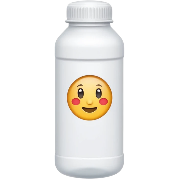 supplement white bottle emoji