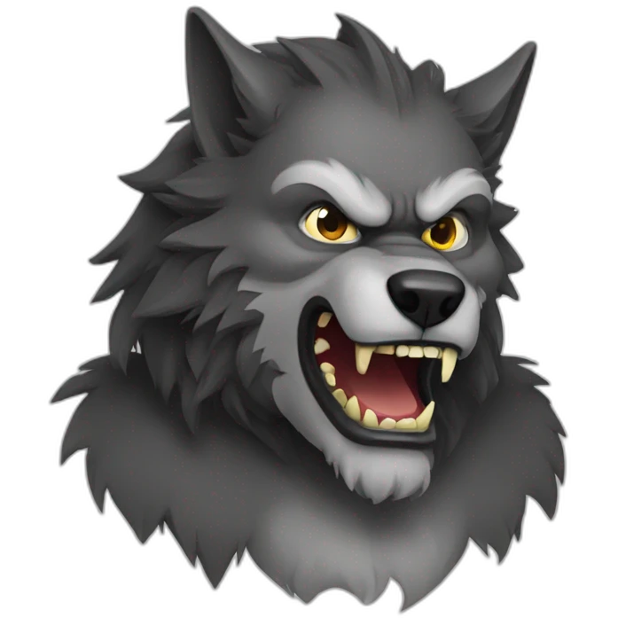 Werewolf emoji