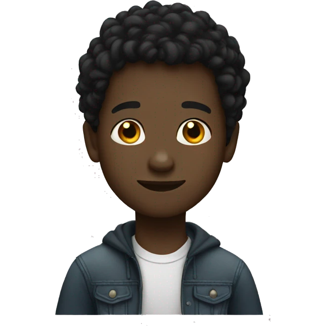 Black boy emoji