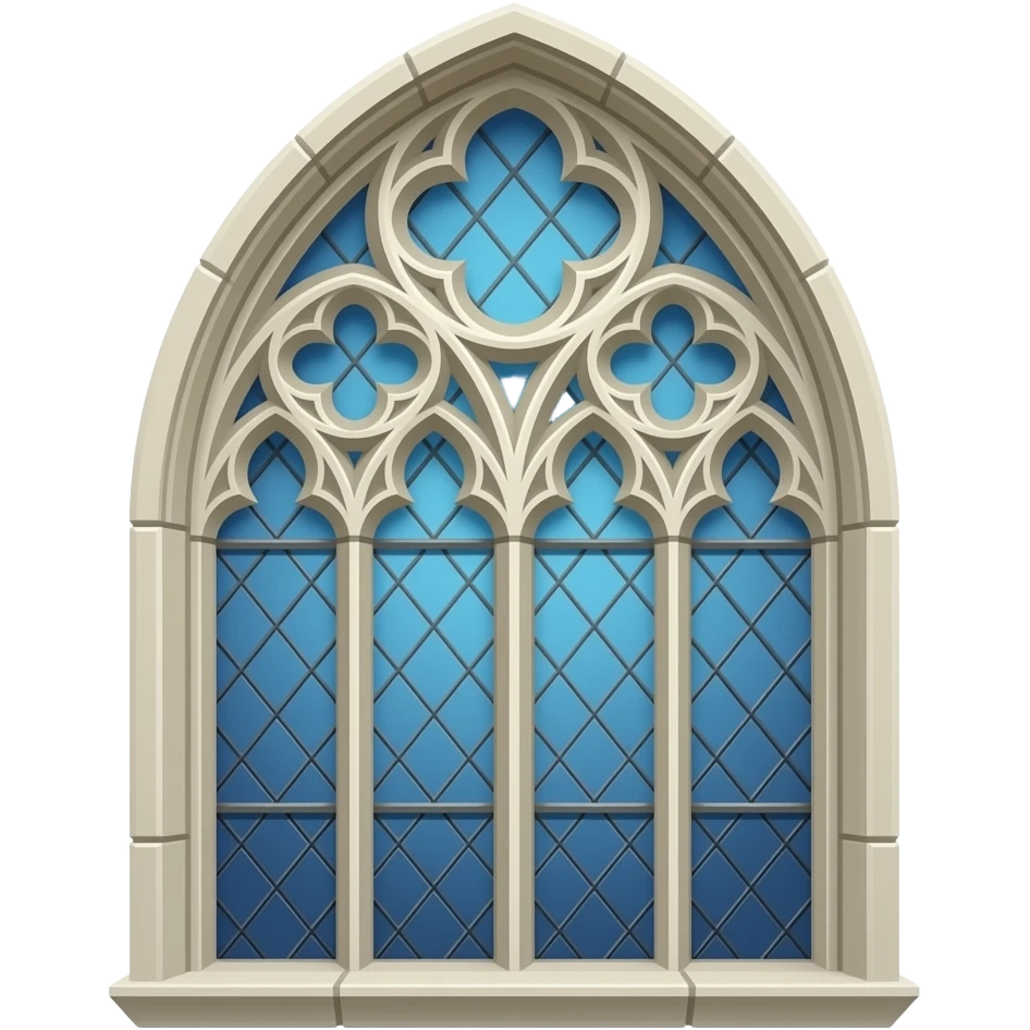 Goth architecture window emoji