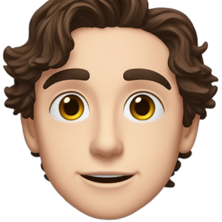 timothe chalamet emoji