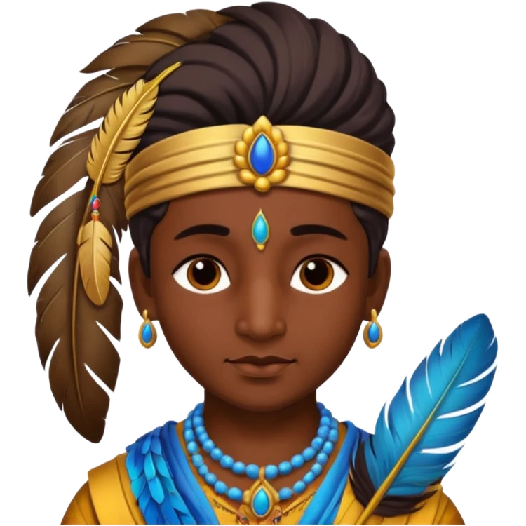 Krishna Feather emoji