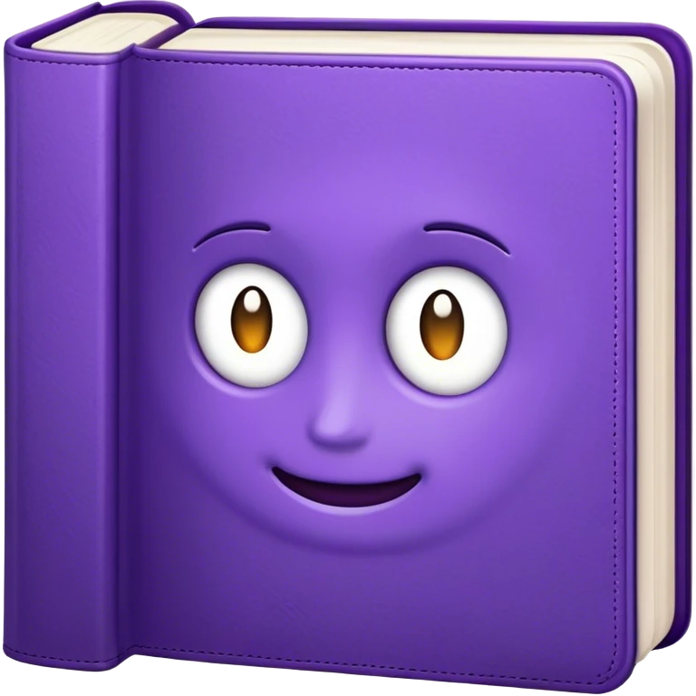 violet 📘 emoji
