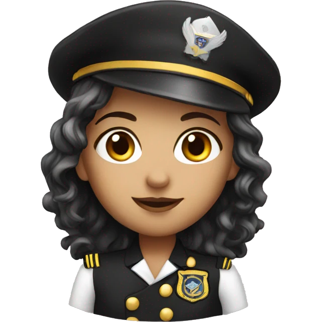 Captain girl emoji