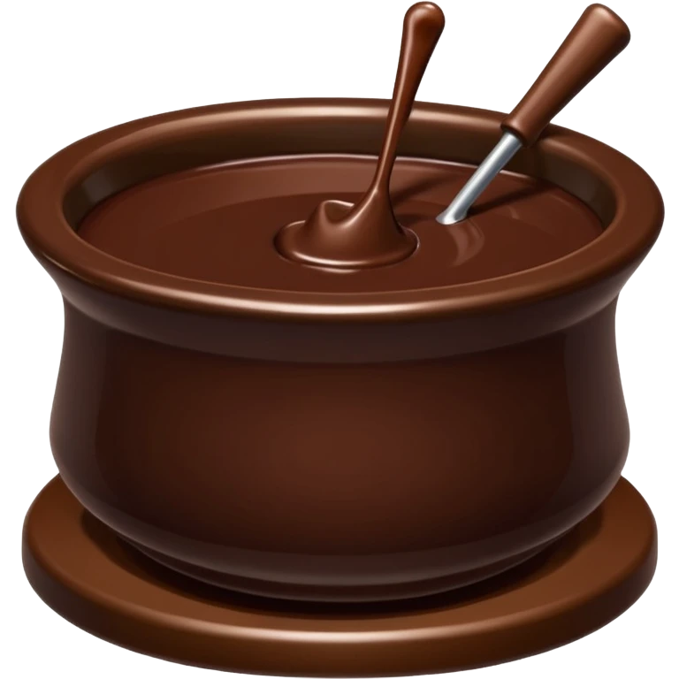 Chocolate fondue emoji