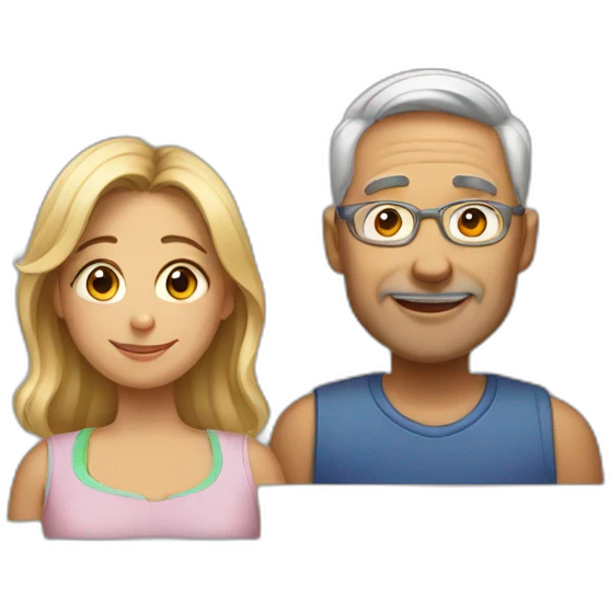 age gap couple emoji