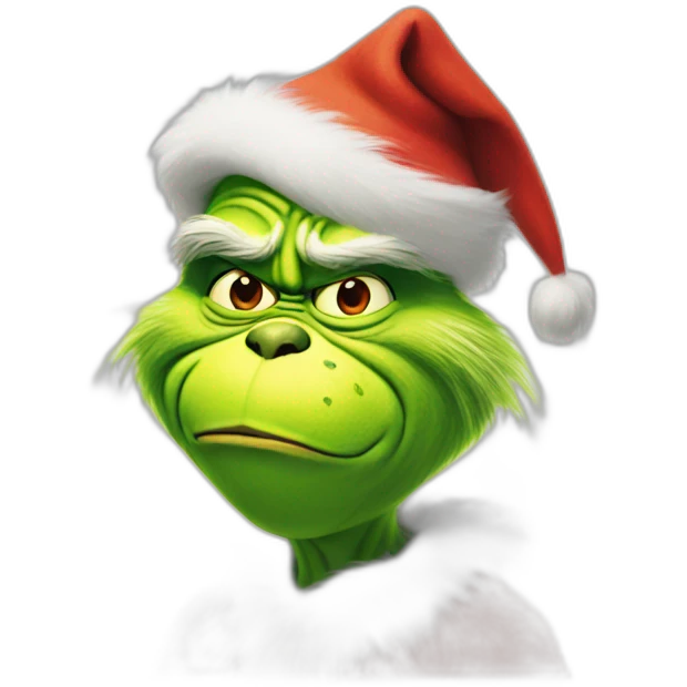 The grinch  emoji