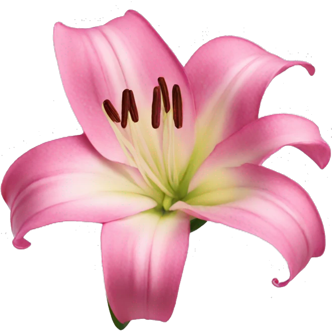 pink lilly emoji