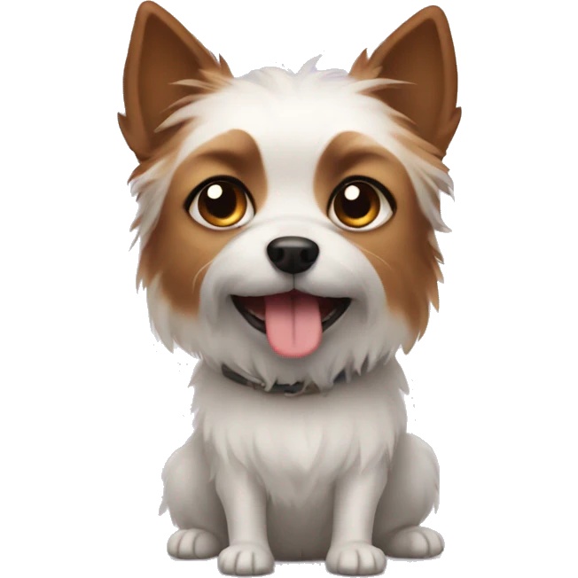 A small dog emoji