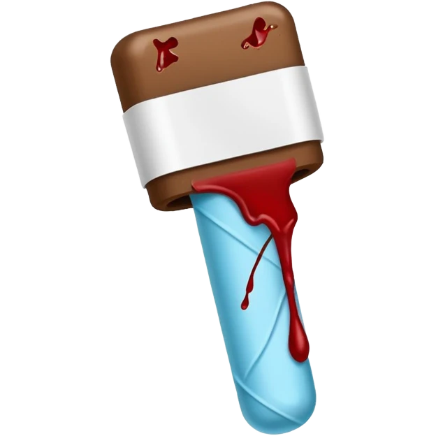 blood + tampon + poop emoji