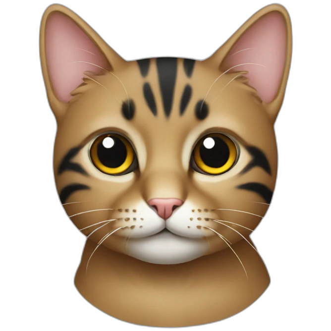 Cat black emoji
