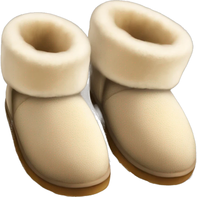 UGG slippers  emoji