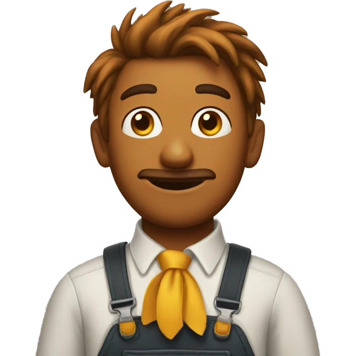 Chicken man emoji