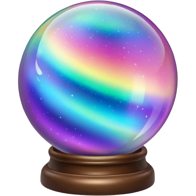 Aurora Crystal Ball emoji
