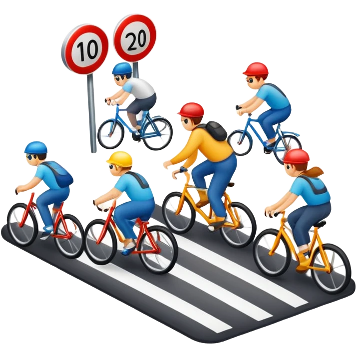10 at speed limit  emoji